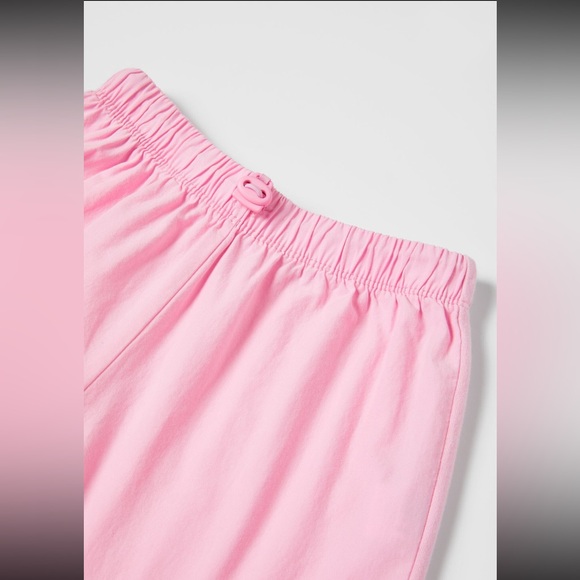 Zara Girls' Pants Casual Twill Cargo Joggers with Adjustable Elastic Waistband - Picture 3 of 10